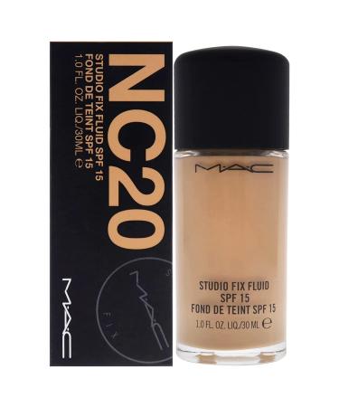 AcM MAC Studio Fix Fluid Spf 15 Nc20  Clear