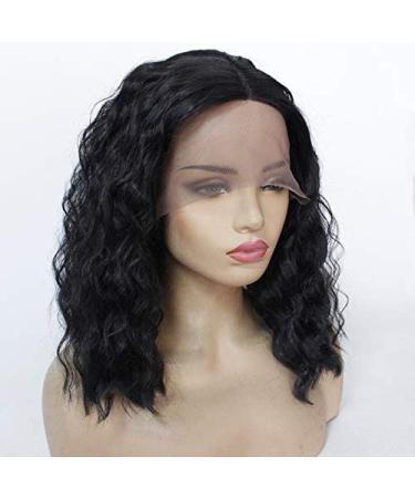 Buy Bghjue Short Curly Kinky Wig for Women - Fluffy Wavy Synthetic Hair Natural Big Curl Afro Wig with Bangs & Free Cap - International Shipping - Buy Online on SooperMarket.com