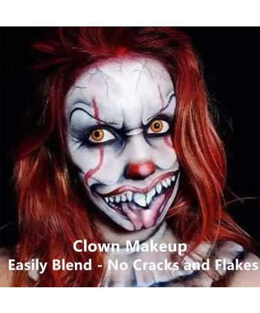 Go Ho Cream Red Face Paint Stick (1.06 Oz) - Ideal for Halloween Cosplay, Joker Clown SFX Makeup - Waterproof Formula for Adults & Children - Buy Online on SooperMarket.com
