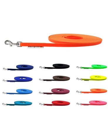 Tow leash biothane dog leash small dogs 9mm 3m / 10m / 15m dog leash Bothane (1.50m without handbar