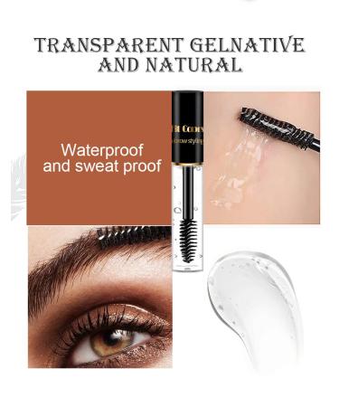 Transparent Waterproof Eyebrow Gel for Long-Lasting Styling | MIESCHER Eyebrow Wax - Buy Online on SooperMarket.com