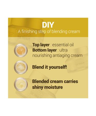 The Face Shop The Therapy Oil Blending Cream | Anti-Aging & Ultra Nourishing Moisturizer - 1.69 Fl Oz - Buy Online on SooperMarket.com