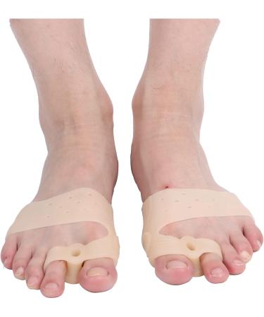 Orthopedic Ballen Toe Corrector - Silicone Smoothing Sleeves for Hammer Toe Chicken Eyes & Toenail Relief | International Shipping Available - Buy Online on SooperMarket.com