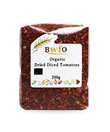 Organic Dried Diced Tomatoes 250g (BWFO)