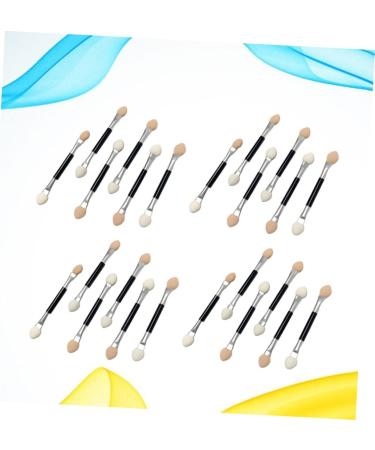 WOONEKY 30pcs Brush Eyeshadow Sponge Tipped Oval Makeup Tool Eye Shadow Applicator Makeup Eyeshadow Brush - Buy Online on SooperMarket.com