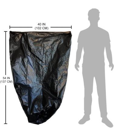 Reli. Easy Grab Trash Bags 55-60 Gallon (150 Count) - Made in USA | Heavy Duty Contractor Bags for 50-60 Gallon Bins - Black (Pack of 1) - Buy Online on SooperMarket.com