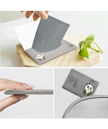 Rapidbok Blotting Paper - 200 Leaves Oil Control Sheets for Oily Skin | Gray Oil Absorbing Towels - Buy Online on SooperMarket.com
