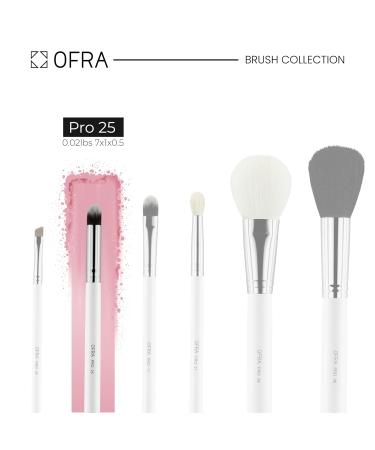 Fine Angled Eyeliner Brush | Professional Flat Makeup Tool for Precision Eyeliner Application | Cruelty-Free Beauty Accessory (PRO 25 - Buy Online on SooperMarket.com
