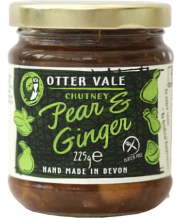 Otter Vale Pear & Ginger Chutney 225g - 2 Pack
