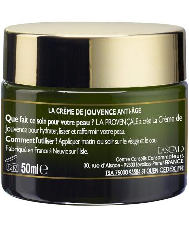 La Proven ale La Cr me de Jouvence Anti-Age Bio 50ml - Buy Online on SooperMarket.com