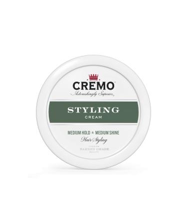 Cremo Premium Barber Grade Hair Styling Cream Styling 4 oz (113 g)