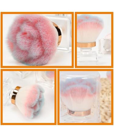 minkissy Foundation Makeup Blush Brush Foundation Applicator Cosmetic Applicator Foundation Brush Nail Cleaning Powder Makeup Supplies Nail Brush Manicure Abs Travel - Buy Online on SooperMarket.com