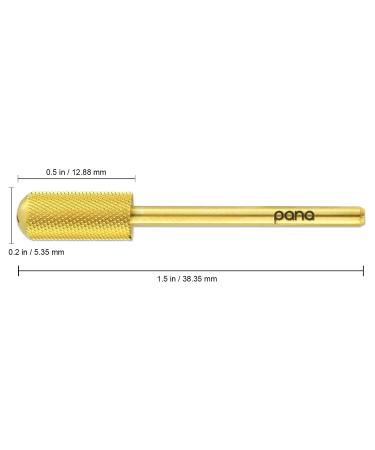 PANA 3/32 Shank Size Small Barrel Gold Carbide Nail Drill Bit - Extra Fine Grit - Buy Online on SooperMarket.com