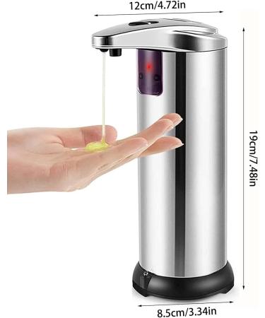 Automatic Soap Dispenser Touchless Soap Dispenser With Infrared Sensor Zwm590 (Silver One Size) Silver One Size - Buy Online on SooperMarket.com