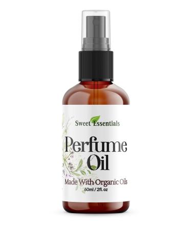 Sweet Essentials WOODSY MOUNTAIN MAN Fragrance/Perfume Oil Made with Organic Oils 2oz Spray on Perfume Hair & Body Oil - Alcohol Silicone & Preservative Free