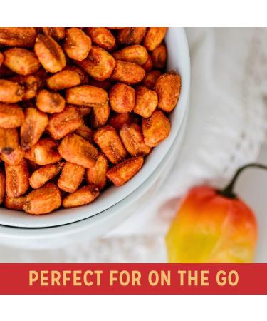 LOVE CORN Habanero Chilli | Roasted Crunchy Corn Snack - Gluten-Free, Vegan, Low Calorie - 6 Bags (115g Each) - Buy Online on SooperMarket.com