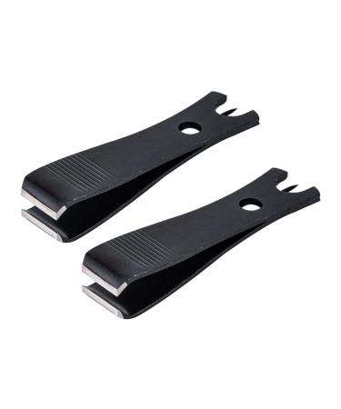 Goture 2pcs Fishing Line Cutter Clippers Stainless Steel Multifunction Fishing Tying Tool Quickly Cut Fishing Line Nippers with Retractor Style09-2pcs