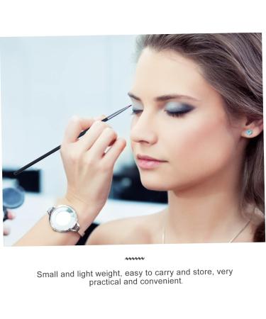 Mikinona 12 pcs fine eyeliner brush eyeshadow applicators Cosmetic Eye Wand Girls Eyeliner Brush suite travel 18X0.4X0.4CMx3pcs Blackx3pcs - Buy Online on SooperMarket.com