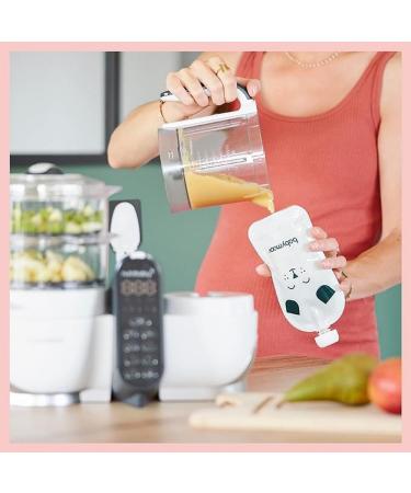 Babymoov 20 Reusable Baby Food Pouches - Refillable Squeeze Pouch for Kids | Eco-Friendly Feeding Solution - Buy Online on SooperMarket.com