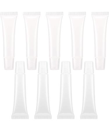 ZOKLU 13ML Refillable Lip Gloss Balm Tubes - Clear Cosmetic Containers (Pack of 90) - Buy Online on SooperMarket.com