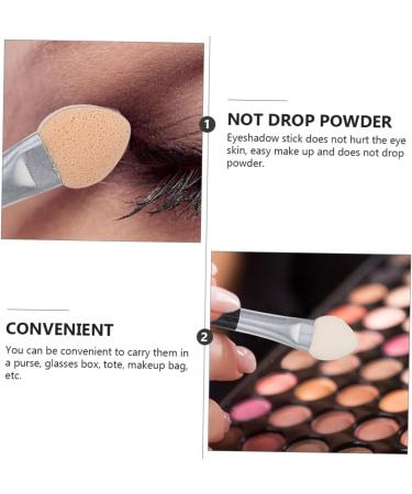 Housoutil 40pcs Latex Eye Shadow Stick Eyeshadow Double Sided Makeup Brush Cosmetic Brush Kit Suite - Buy Online on SooperMarket.com