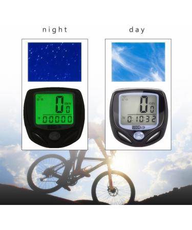 SOON GO Bike Speedometer - Wireless Waterproof Bicycle Computer with LCD Display for Accurate Speed Tracking & Multi-Function - Buy Online on SooperMarket.com
