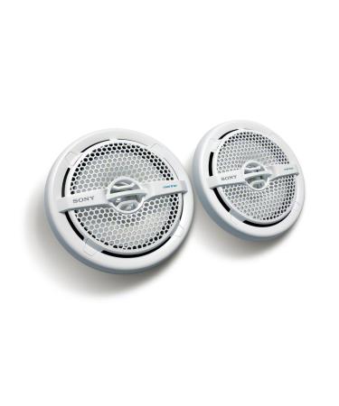 Sony XSMP1611 6.5-Inch Dual Cone Marine Speakers (White)