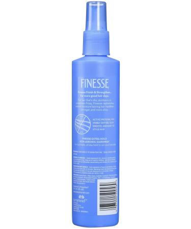 Finesse Finish + Strengthen Extra Hold Non-Aerosol Hair Spray 8.5 oz 8.53 Fl Oz (Pack of 1) - Buy Online on SooperMarket.com