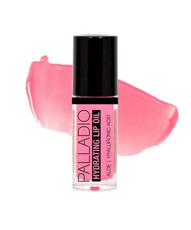 Palladio Hydrating Lip Oil with Hyaluronic Acid - Vegan & Cruelty-Free | 0.13 Oz - Buy Online on SooperMarket.com
