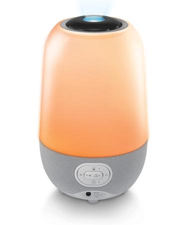 VTech BC8313 V-Hush Pro Soothing Sleep Trainer | Bluetooth Speaker with Night Light Projector & Voice Recording | Multi-Colour Nightlight | White, One Size - Buy Online on SooperMarket.com
