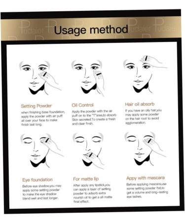 Makeup Modifier Powder Makeup Loose Setting Powder Face Concealer Oil Control Matte Mineral Contour 07 Flesh 07# Flesh - Buy Online on SooperMarket.com