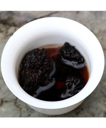 Oriarm Yunnan Ripe Pu Erh Tea Lao Cha Tou - Ripened Aged Puerh Old Tea Nuggets - Chinese Shu Puer Tea 100g Ziplock Resealable Bag Puerh Old Tea Nuggets 100g - Buy Online on SooperMarket.com