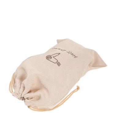 PRETYZOOM Linen Hair Dryer Bag Hair Blower Portable Hair Dryer Bag Dust Bags for Handbags Storage Bag Universal Velvet Bag Travel