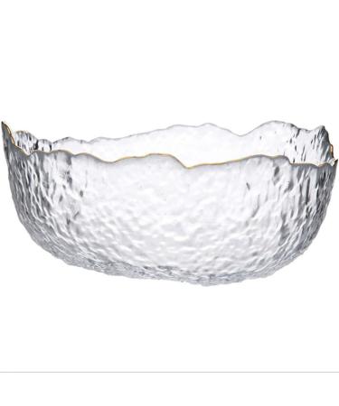 iFCOW Hand Soaking Bowl Nail Art Manicure Bowl for Nail Treatment Polish Removal Transparent