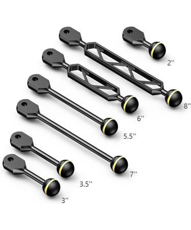 Seafrogs Aluminum Alloy YS Head Clip Arm 2.75 (7cm) - AM-3 - Buy Online on SooperMarket.com