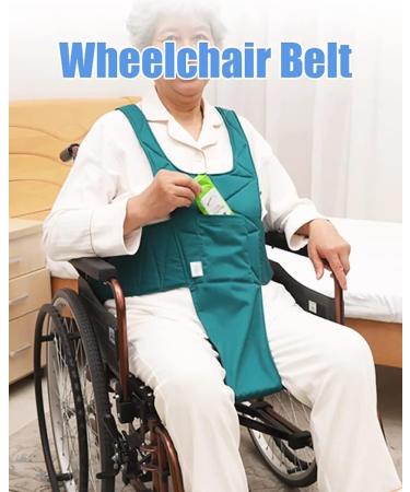 Wheelchair Safety Belt Adjustable Chest Cross Restraint Strap Accessories for Elderly and Disabled - Buy Online on SooperMarket.com