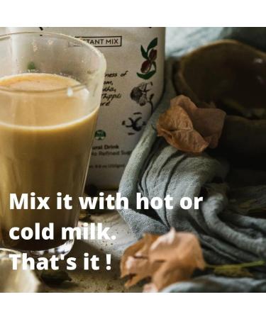 The Divine Foods Paruthi Paal - Cotton Seed Latte Mix 500g - Natural Antioxidant & Cholesterol Detox Drink - Buy Online on SooperMarket.com
