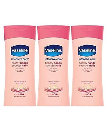 3 x Vaseline Intensive Care Hand Cream - Hand & Nail - 200 ml 200 ml (Pack of 3)