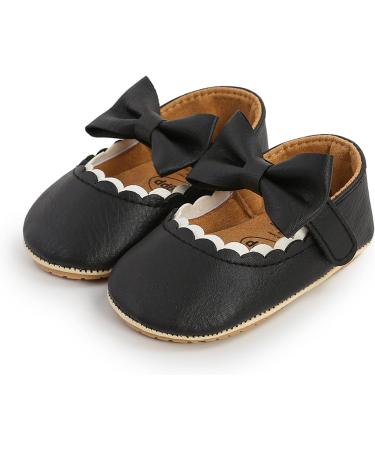 RVROVIC Baby Girl Moccasins Princess Mary Jane Flat Shoes (6-12 Months) - Premium Lightweight Soft Sole Crib Toddler Shoes - Buy Online on SooperMarket.com