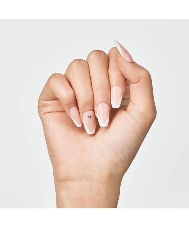 KISS imPRESS So French Press-On Manicure Nail Kit | PureFit Technology | Medium Length Nails | Includes Prep Pad, Mini Nail File, Cuticle Stick | 30 Fake Nails - Buy Online on SooperMarket.com
