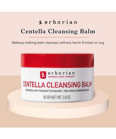 Erborian Centella Cleansing Balm - Gentle Melting Cleanser for Face & Eyes - 80g | International Shipping - Buy Online on SooperMarket.com
