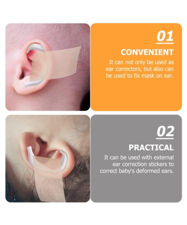 Protruding Ear Corrector | Silicone Support for Misshapen Ears | 5 Pairs - Buy Online on SooperMarket.com