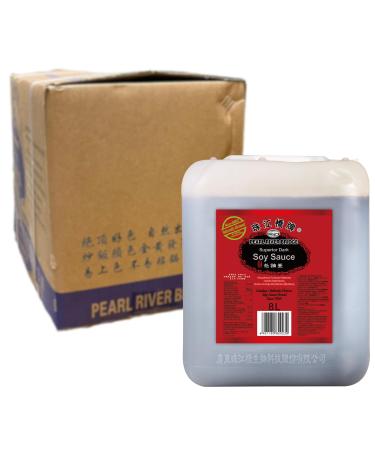 PEARL RIVER BRIDGE - Superior Dark Soy Sauce - Multipack (2 X 8 LTR) Multipack Dark 8 LTR