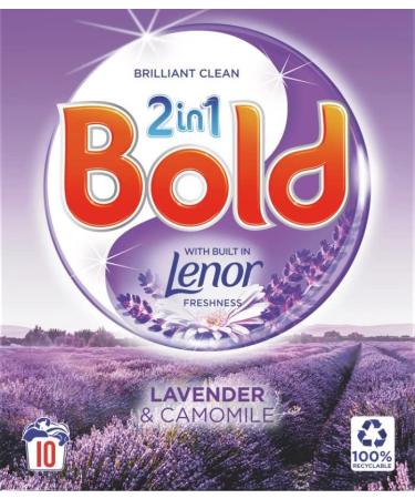 Bold 2in1 Washing Powder Lavender & Camomile 10 Washes - Buy Online on SooperMarket.com