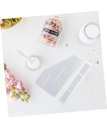 STOBOK 2pcs Cast Making Case Epoxy Diy Crystal Silicone Storage Mold Resin Rack Lipstick White 8x14cm - Buy Online on SooperMarket.com