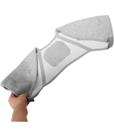 Anneome Shoulder Protector Sports Protective Gear Warm Support Protector Sleep Shoulder Sleeve Spandex Grey - Buy Online on SooperMarket.com