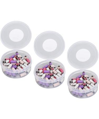 Nail Sanding Bands Dead Skin Removal Multiple Sizes Smoothing Nail Art Sanding Bands with Storage Box for Manicure (Colorful) - Buy Online on SooperMarket.com