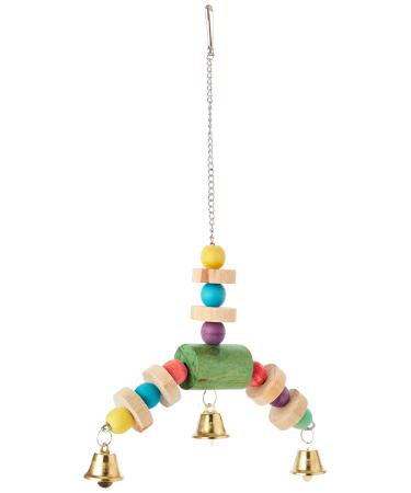happypet The Bird House Jingler Wood Bird Toy