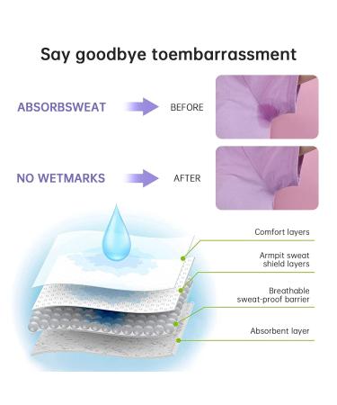 Empal Armpit Sweat Pads - 40 Invisible & Comfortable One-Way Protection for Men & Women - Ultimate Forearm Sweat Solution - Buy Online on SooperMarket.com