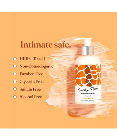 Coochy Plus Citrus Elixir Intimate Shaving Cream - Rash-Free Moisturizing Formula for Pubic, Bikini Line, Armpit - Prevents Razor Burns, Bumps, Ingrown Hairs - 1-Pack - Buy Online on SooperMarket.com